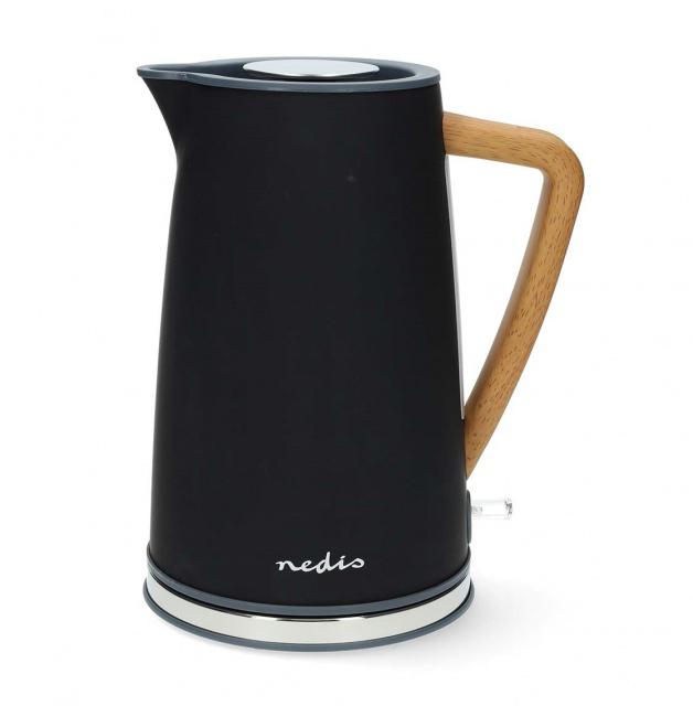 Fotografie Rychlovarná konvice Nedis KAWK510EBK černá 1,7L
