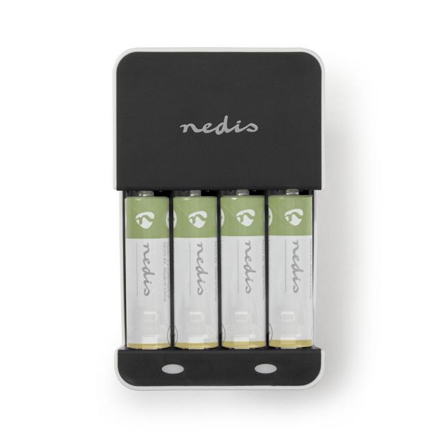 Nedis Nabíječka baterií NiHM 4x AA/AAA Plug-In