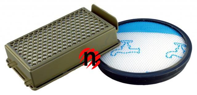 HEPA filtr pro MOULINEX Compact Power Cyclonic a filtr pěnový