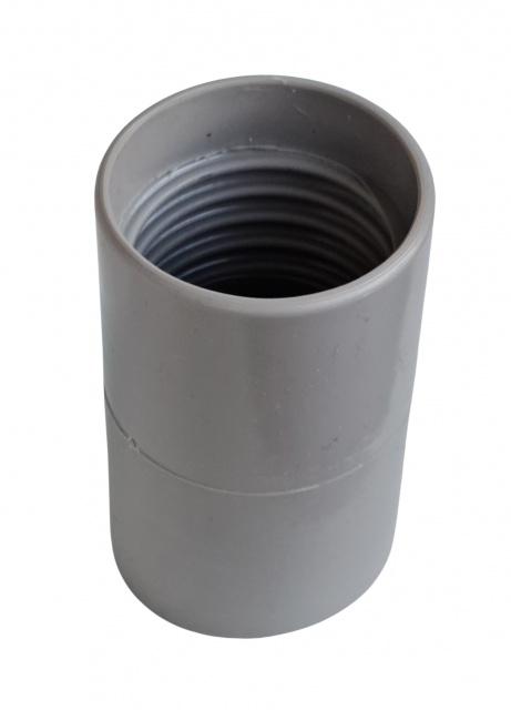 Fotografie Šroubovací spojka na spojení 2 hadic k vysavači (vnitřní průměr 38/38 mm)