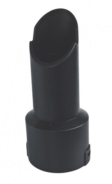 Fotografie Plastová koncovka pro hadici vysavače TASKI Vento 8S černá