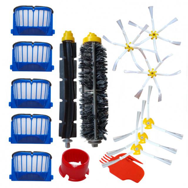 Kartáče, hepa filtry a kartáčky pro iROBOT Roomba 655 15ks maxi