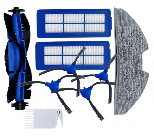 8ks Sada HEPA filtry, kartáče a mop EUFY RoboVac 11S Max, G10, G20, G30 Hybrid