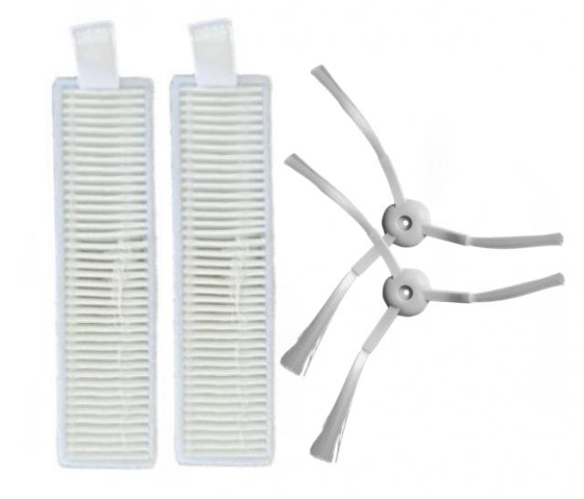 Filtry a metličky pro ROWENTA Explorer S60 X-plorer - náhrada 2+2ks