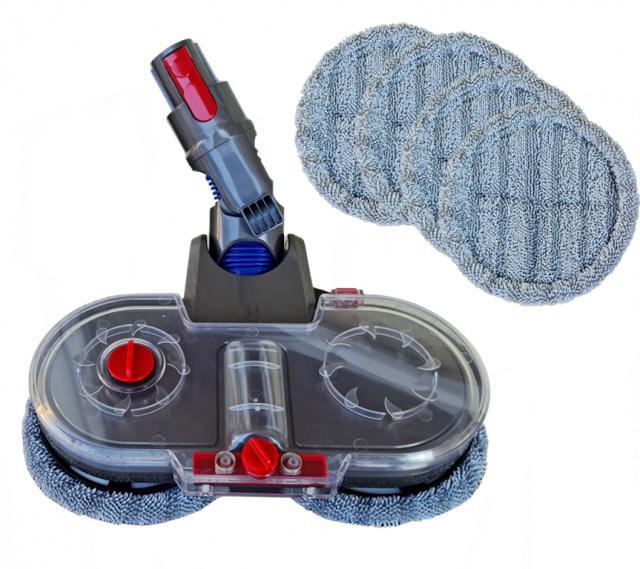 Elektrický mop pro DYSON V15, V11, V10, V8, V7 s nádržkou a 6x mop