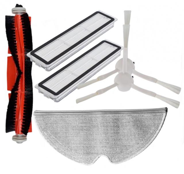 6ks Sada HEPA filtry, kartáče a mopy pro DREAME D10s, D9, D9 Max, Mistral, L10s Pro