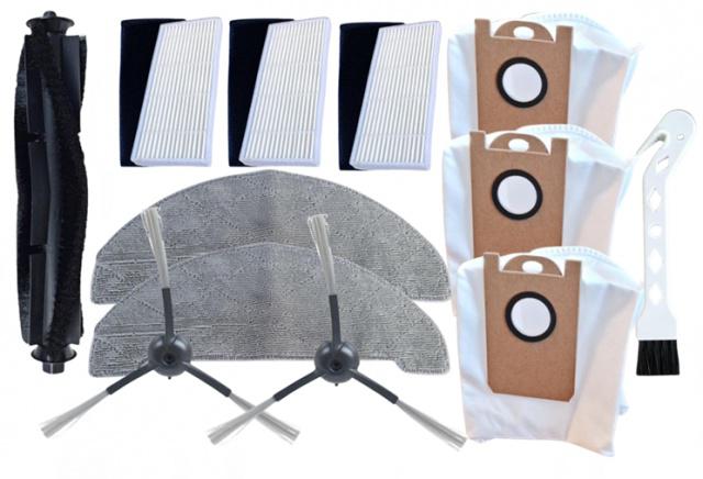 Fotografie HEPA filtry, kartáče a mopy pro VIOMI S9, a sáčky sada 15ks
