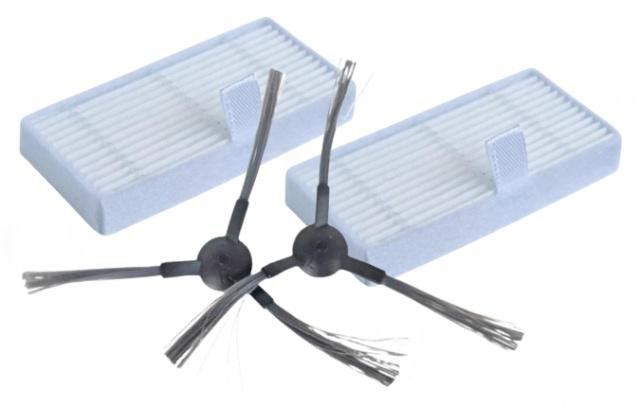 HEPA filtry a kartáče pro CECOTEC Conga 999 Origin Genesis 4ks