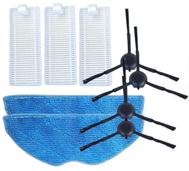 Fotografie Kartáče, HEPA filtry pro BEKO VRR 80214 AC a mopy, sada 9ks