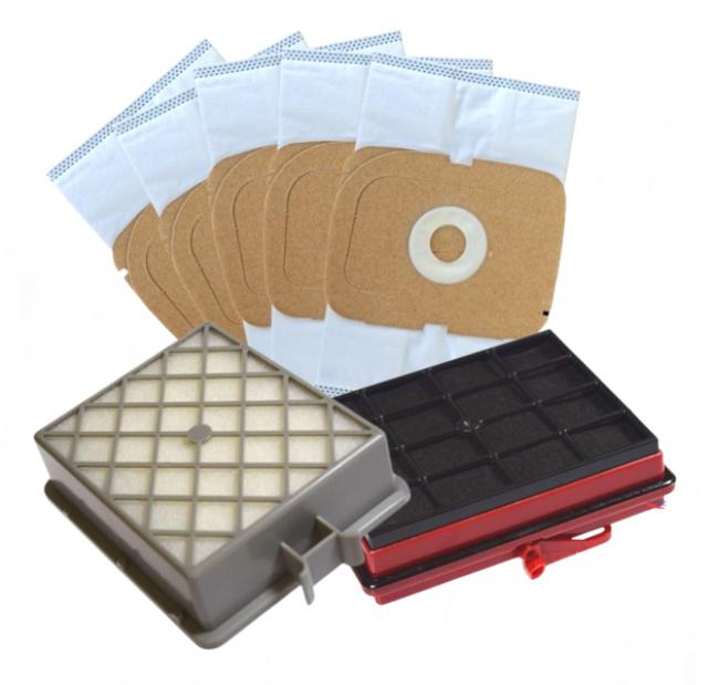 HEPA filtry pro LUX D 920 Intelligence a sáčky 1+1+5ks