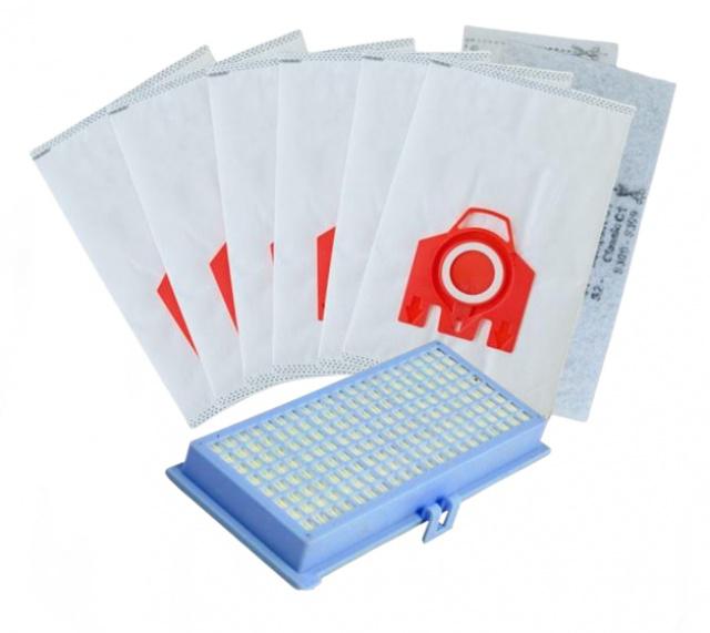 Sáčky a HEPA filtr k vysavači MIELE Samba 6+1ks
