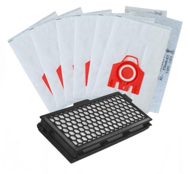 Sáčky a HEPA filtr k vysavači MIELE Manhattan S4212 , 6+1ks