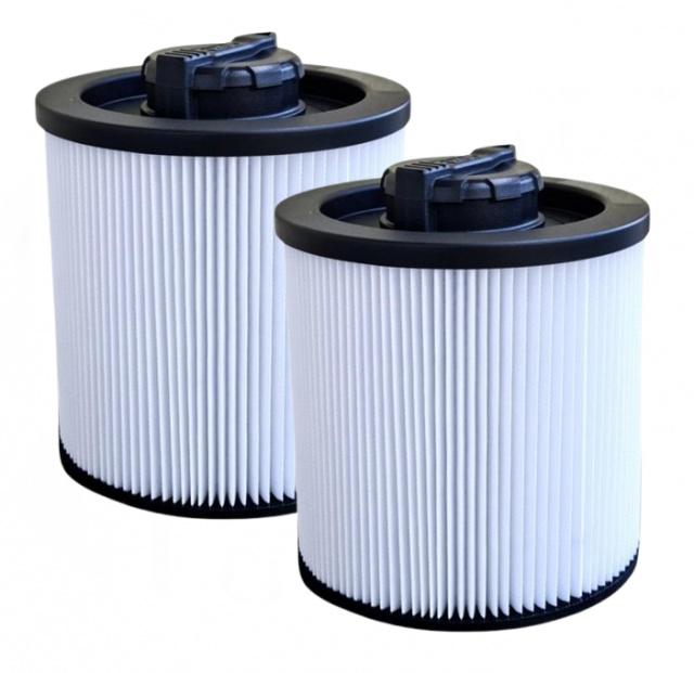Filtr pro DEWALT 23 až 61 litrů objem, náhrada DXVC6910 omývatelný, 2ks