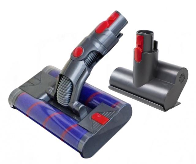 2v1 Dvouválcová elektro hubice pro DYSON V15/V11/ V10/V8/V7 a turbokartáč mini