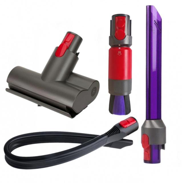 4v1 Hubice a kartáče pro vysavače DYSON V15, V11, V10, V8, V7, sada pro úklid