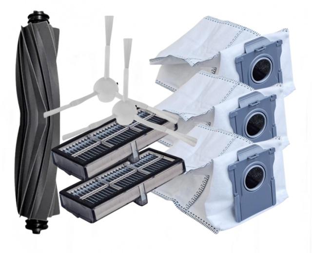 HEPA filtry, kartáče a sáčky pro vysavač DREAME Mova E30 Ultra, sada 8ks