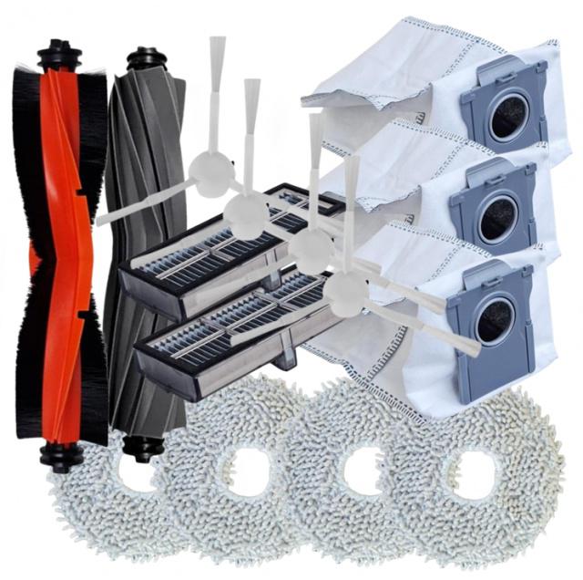 Maxi sada kartáčů, HEPA filtrů, sáčků pro DREAME Mova E30 Ultra 15ks