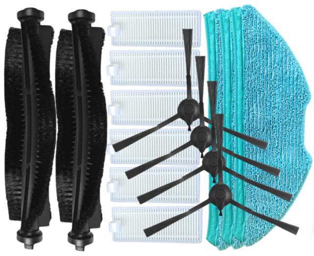 Fotografie Kartáče, HEPA filtry a mopy k vysavači TP-LINK Značení Tapo RVA102 15ks sada