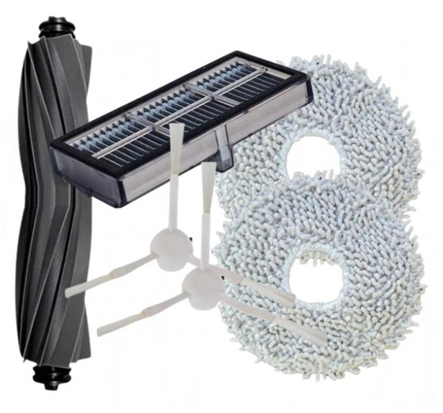 Kartáče, mopy a HEPA filtr pro DREAME Mova E30 Ultra 6ks sada