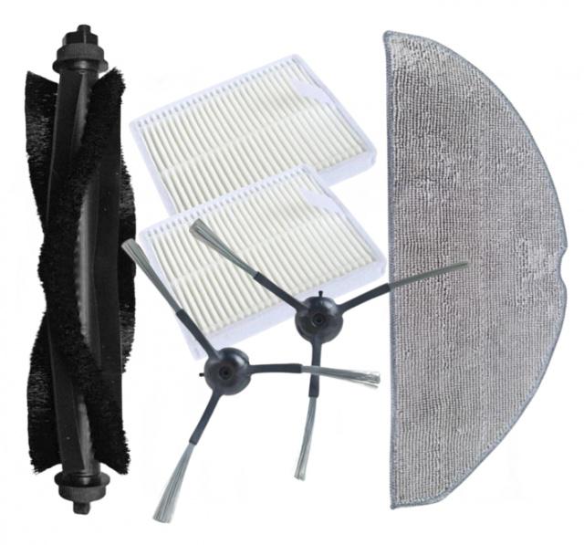 HEPA filtry, kartáče a mop pro CECOTEC Conga 7490 Ultimate Home Genesis 6ks sada