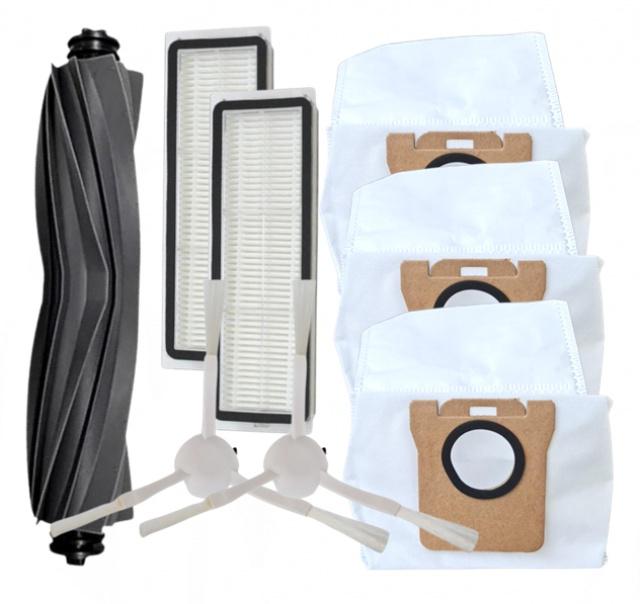 Fotografie Kartáče, HEPA filtry k vysavači DREAME Bot L10s Pro Plus a sada sáčků, 8ks