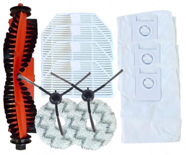 Fotografie Kartáče, HEPA filtry, mopy pro ROIDMI EVA SDJ06RM a sáčky 12ks sada