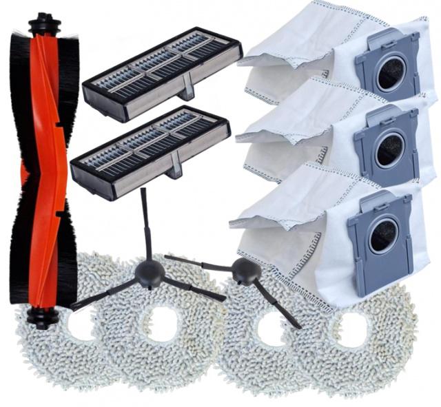 Sada HEPA filtrů, kartáčů, mopů, sáčků pro DREAME Mova E30 Ultra 12ks