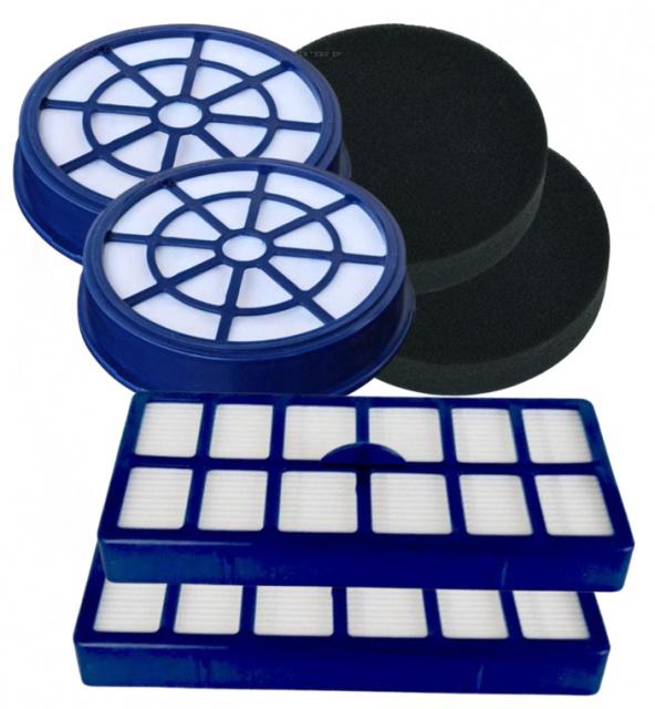 HEPA filtry a filtry pro HOOVER U81 kompatibilní 6ks sada