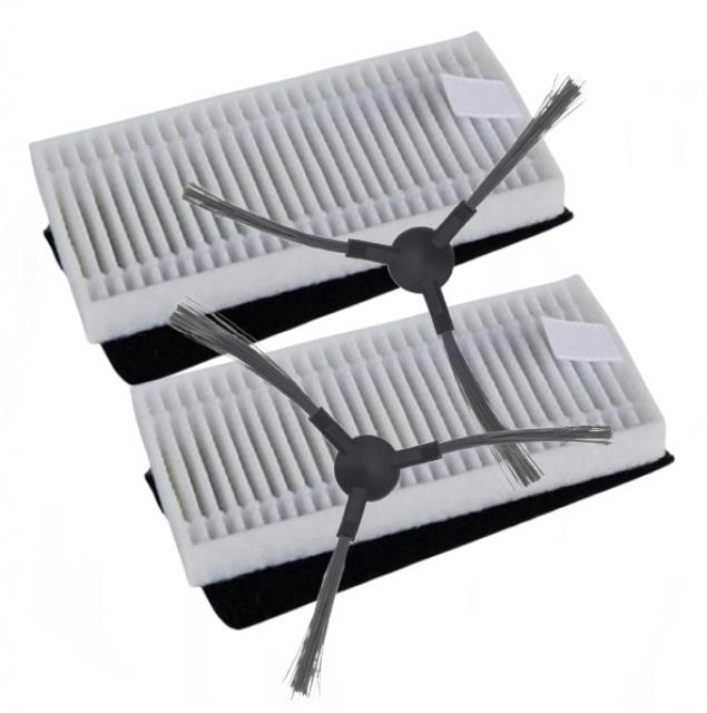 Sada kartáčků a HEPA filtrů pro vysavač CECOTEC Conga 2499 Ultra Genesis 2+2ks