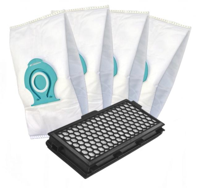 Sáčky a HEPA filtr pro vysavač MIELE Guard L1 Red Pulse 4+1
