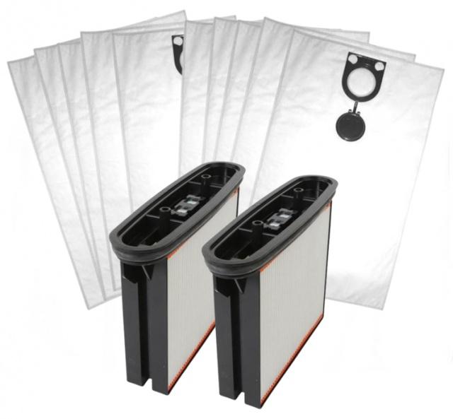 Fotografie Filtry a sáčky k vysavači STARMIX ARM 1435 EW 10+2ks