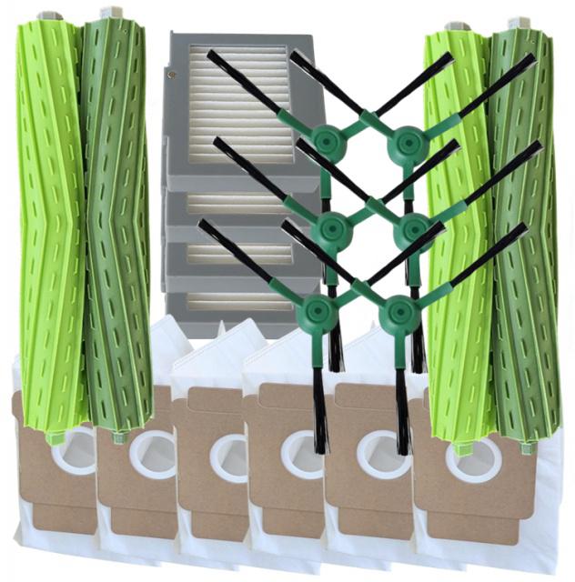 HEPA filtry, kartáče, sáčky pro iROBOT Roomba 705 Max Vac + AutoEmpty dock sada 20ks