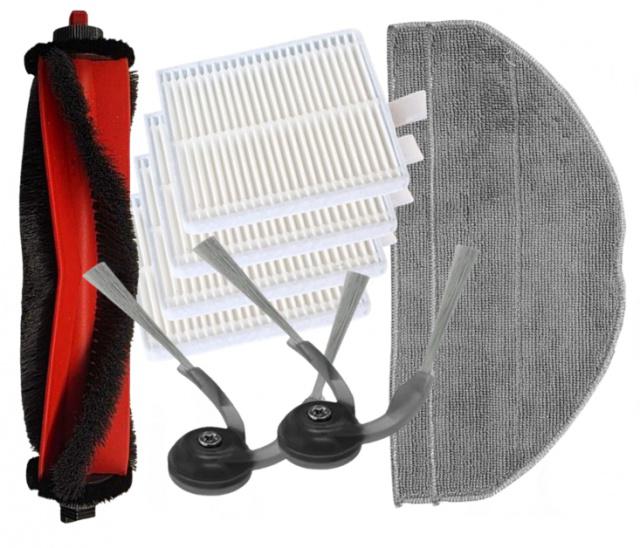 9ks HEPA filtry, mopy a kartáče pro ROBOROCK Q7 BF, M5, L5, TF a Plus, sada