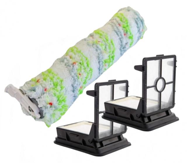 Kartáč na zvířecí chlupy pro BISSELL Crosswave Cordless Max a HEPA filtry, 1+2ks