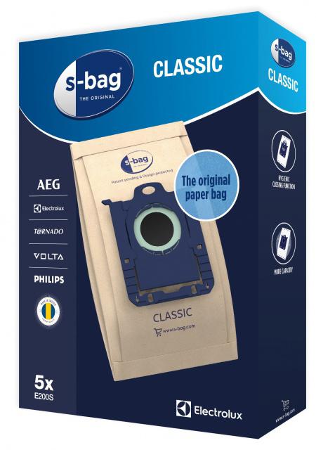 Originální sáky ELECTROLUX s-bag® Classic E200S NEW 5ks