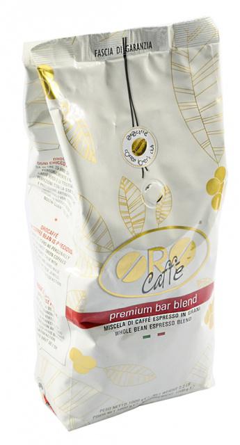 ORO Caffé Premium Bar Blend zrnková káva 80% Arabica + 20% Robusta 1kg