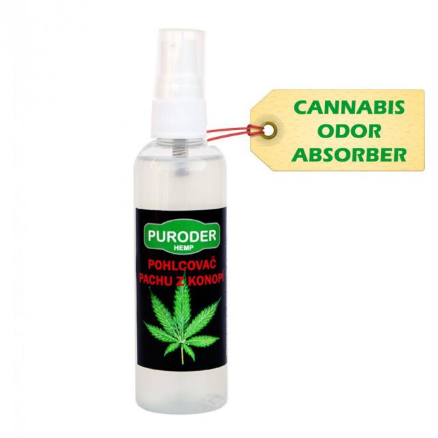 Pohlcovač pachu z konopí Puroder Cannabis Odor Absorber 100 ml