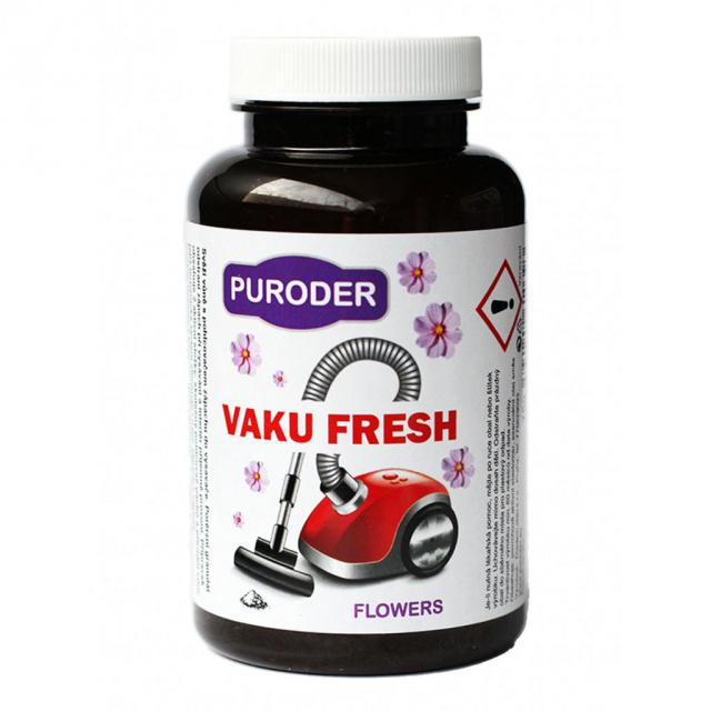 Pohlcovač pachu do vysavače Puroder VAKU FRESH Flowers, 50 dávek