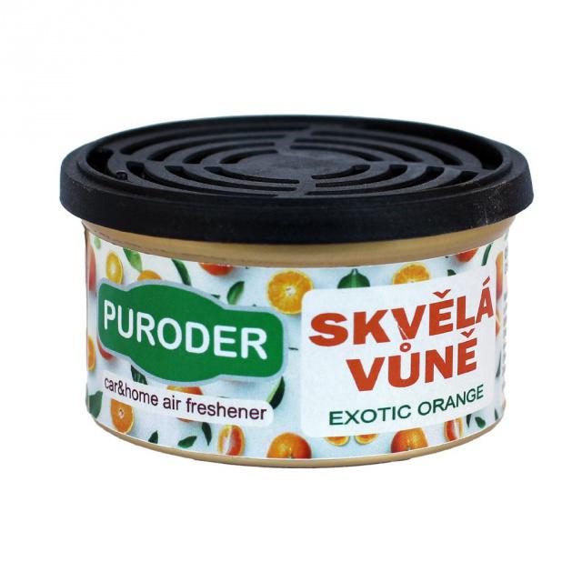 Osvěžovač vzduchu Puroder SKVĚLÁ VŮNĚ Exotic Orange - regulace intenzity