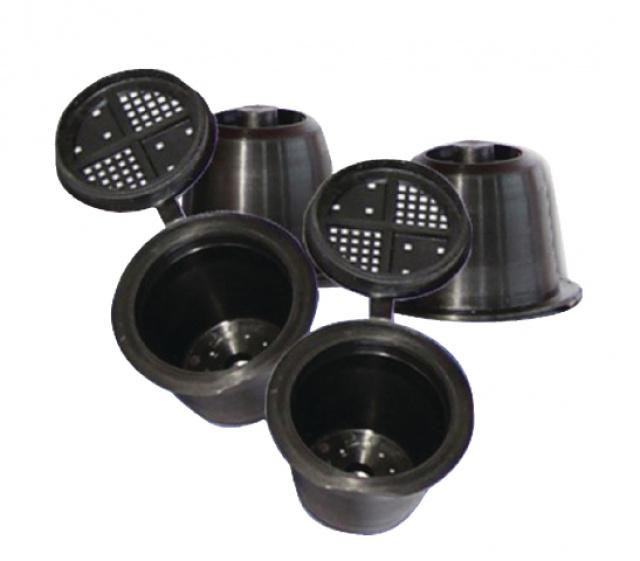 CofeeDuck Opakovaně plnitelné kapsle na kávu pro Nespresso Classic 3ks