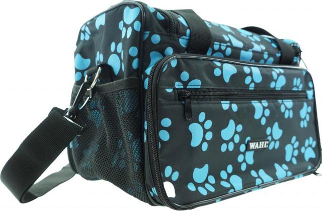 Taška na střihací strojky a příslušenství WAHL Tlapky modrá