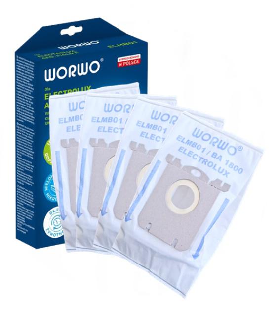 Sáčky do vysavače PHILIPS - Specialist Hygiene FC 9104 mikrovlákno 4ks Worwo