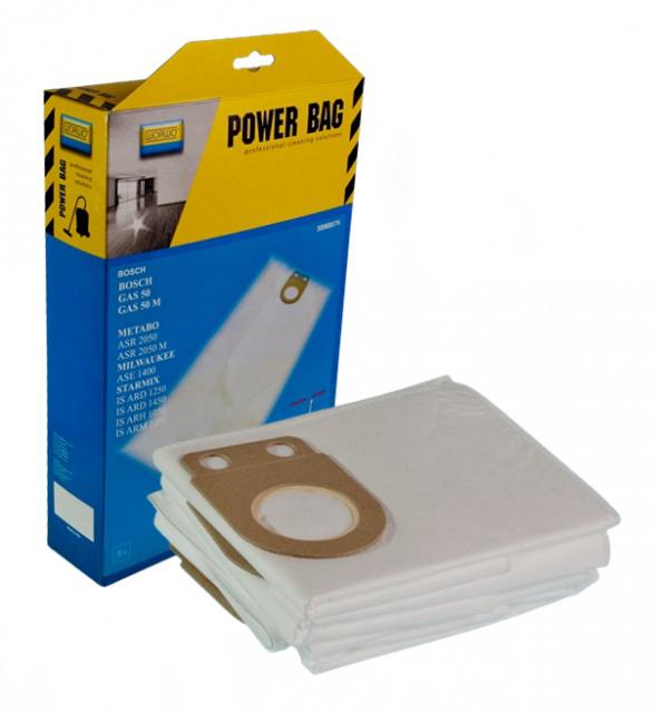 Sáčky WORWO SBMB07 Professional pro Bosch, Starmix, WAP 5ks (35 až 50L) textilní 5ks