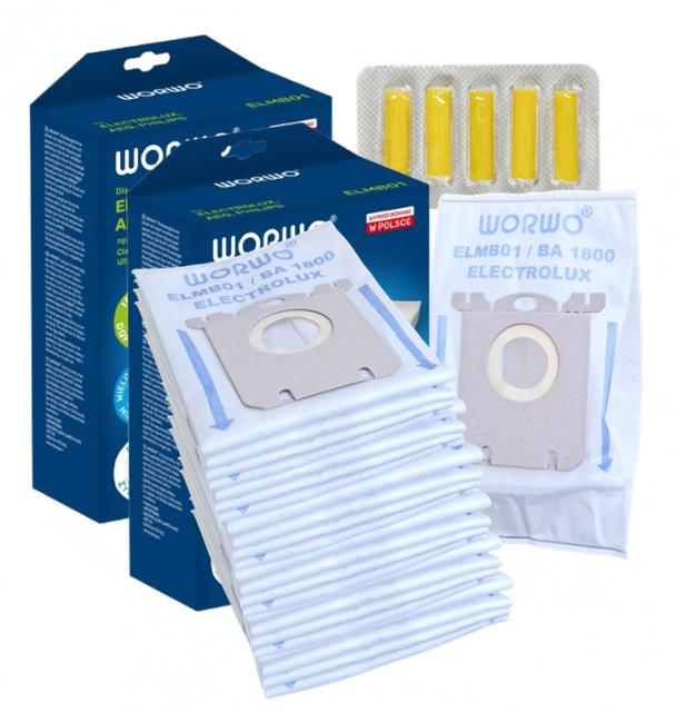 Sáčky do vysavače PHILIPS - Specialist Hygiene FC 9104, 24 ks, filtry Worwo