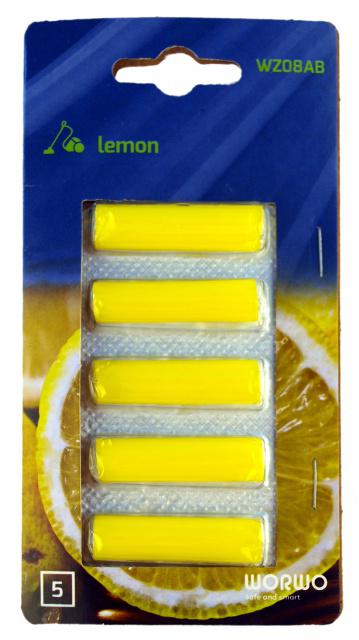 Vůně do vysavače Citronové tyčinky 5ks - Worwo