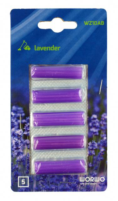 Fotografie Vůně do vysavače Levandulové tyčinky 5ks - Worwo