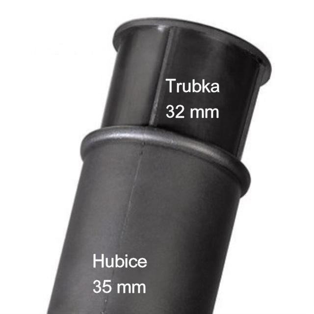 Redukce vysavače SD 501 - hubice 35 mm na trubky 32 mm Xavax