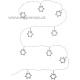Svteln girlanda s 10 devnmi LED hvzdami navod pjemnou atmosfru ve vaem domov bhem Vnoc i celho roku.