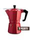 Moka konvice Pezzetti ItalExpress erven, 6 lk  