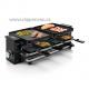 Raclette gril Princess 16 2925 Piano Black 8, 1200 W